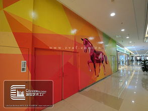 淄博城世藝術(shù)工廠墻繪作品 銀泰城